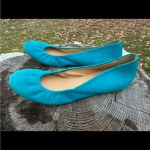 J Crew Women’s size 8 flat ballet style shoes/ used/